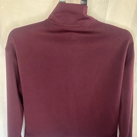 Prana Maroon Quarter-Zip Top #132 - Picture 10 of 10